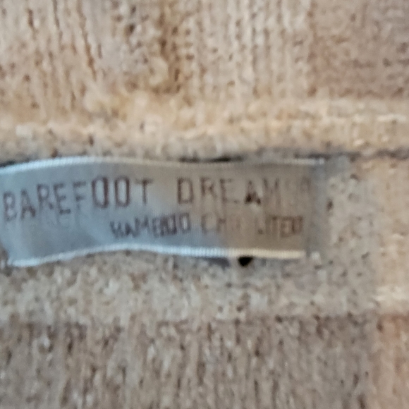 Bearfoot Dreams Womens Open Front Cascading Striped Waterfall Cardigan - Picture 3 of 5